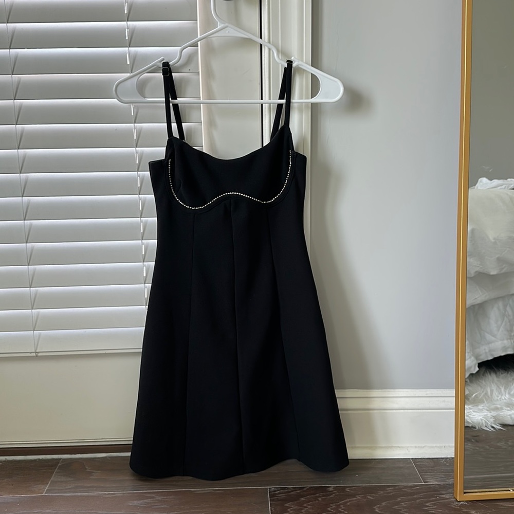 Hello Molly Black mini Dress